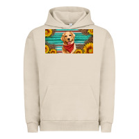Pigment French Oak golden retriever license plate Urban Hoodie - Artiststas