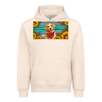 Sandshell golden retriever license plate Urban Hoodie - Artiststas