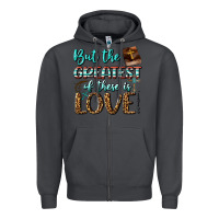 Smoke But The Greatest Of These Is Love Zipper Hoodie - BundleAndBundleShop