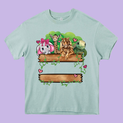 Zoo Crew Heavy Core Tee Designed By Jahusdesignshop
