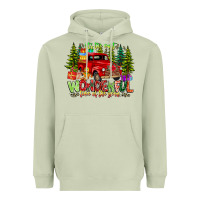 Matcha it's The Most Wonderful Time of the year Heavyweight Hoodie - CowhideDigitalArt