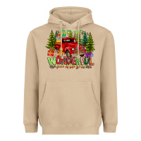 Mushroom it's The Most Wonderful Time of the year Heavyweight Hoodie - CowhideDigitalArt
