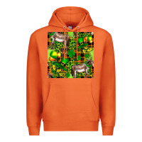 Carrot St. Patrick's Donkey With Leprechaun Premium Hoodie - FaDigitalArtStudio