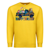 Lemon Happy Easter truck Premium Sweatshirt - CowhideDigitalArt