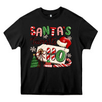 Black santa's favorite ho Heavy Core Tee - MaliasSmallBusiness