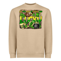 All You Need Is Coffee And Lucky St. Patrick's Heavyweight Sweatshirt | Teevron