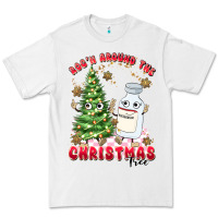 White racn around the christmas tree Premium Tee - MaliasSmallBusiness