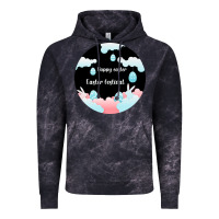 Cloud Black Happy Easter Vintage Hoodie - Bettercallsaul