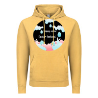 Vintage Mustard Happy Easter Vintage Hoodie - Bettercallsaul