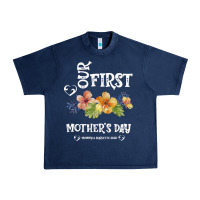 Navy Our Fırst Mother's day Mommy & Scarlette 2020 Urban Heavy Tee - Bettercallsaul