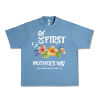 Pebble Blue Our Fırst Mother's day Mommy & Scarlette 2020 Urban Heavy Tee - Bettercallsaul