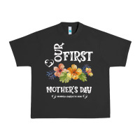 Pigment Black Our Fırst Mother's day Mommy & Scarlette 2020 Urban Heavy Tee - Bettercallsaul