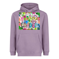 Lavender Lets Get Loaded Mouse Pad Heavyweight Hoodie - CowhideDigitalArt