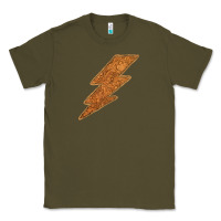 Army Green Western Vintage Pattern Lightning Classic Tee - Bettercallsaul