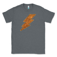 Charcoal Heather Western Vintage Pattern Lightning Classic Tee - Bettercallsaul