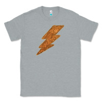 Heather Grey Western Vintage Pattern Lightning Classic Tee - Bettercallsaul
