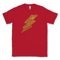 Red Western Vintage Pattern Lightning Classic Tee - Bettercallsaul