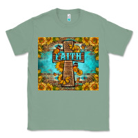 Sage Western Faith Cross Butterfly Classic Tee - LillyAllenDesigns
