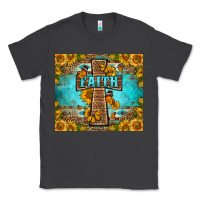 Smoke Western Faith Cross Butterfly Classic Tee - LillyAllenDesigns