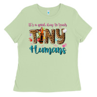 Matcha its a good day to teach tiny humans Ladies Tee - NancyCooperArtShop
