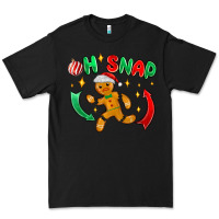 Black oh snap with gingerbread Premium Tee - MaliasSmallBusiness