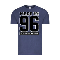 Vintage Denim Made In 96 24 Years Of Awesome Vintage Tee - Bettercallsaul