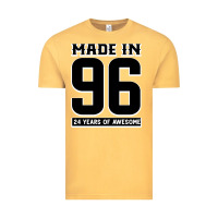 Vintage Mustard Made In 96 24 Years Of Awesome Vintage Tee - Bettercallsaul