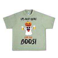 Oil Green I'm Just Here For The Boos Urban Heavy Tee - Bettercallsaul