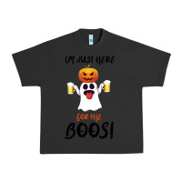 Pigment Black I'm Just Here For The Boos Urban Heavy Tee - Bettercallsaul