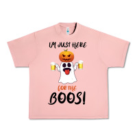 Salmon I'm Just Here For The Boos Urban Heavy Tee - Bettercallsaul