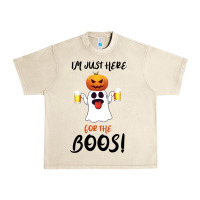 Sandshell I'm Just Here For The Boos Urban Heavy Tee - Bettercallsaul