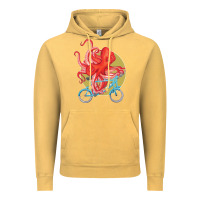 Vintage Mustard Cycling octopus Vintage Hoodie - Bettercallsaul
