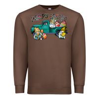 Chestnut Happy Easter truck Premium Sweatshirt - CowhideDigitalArt