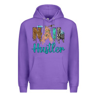 Purple nail hustler bbs Premium Hoodie - BundleAndBundleShop