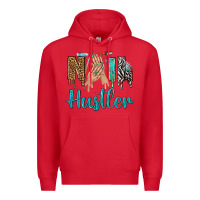 Red nail hustler bbs Premium Hoodie - BundleAndBundleShop
