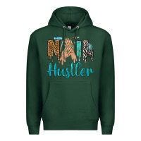 Sports Green nail hustler bbs Premium Hoodie - BundleAndBundleShop