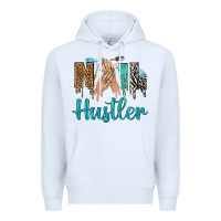White nail hustler bbs Premium Hoodie - BundleAndBundleShop