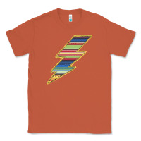 Copper Yellow Aztec Patterned Lightning Classic Tee - Bettercallsaul