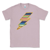 Lilac Yellow Aztec Patterned Lightning Classic Tee - Bettercallsaul