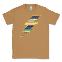 Toasted Coconut Yellow Aztec Patterned Lightning Classic Tee - Bettercallsaul