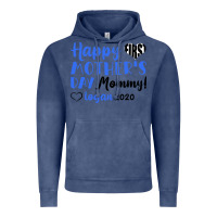 Vintage Denim happy first mother's day mommy! logan 2020 Vintage Hoodie - Bettercallsaul