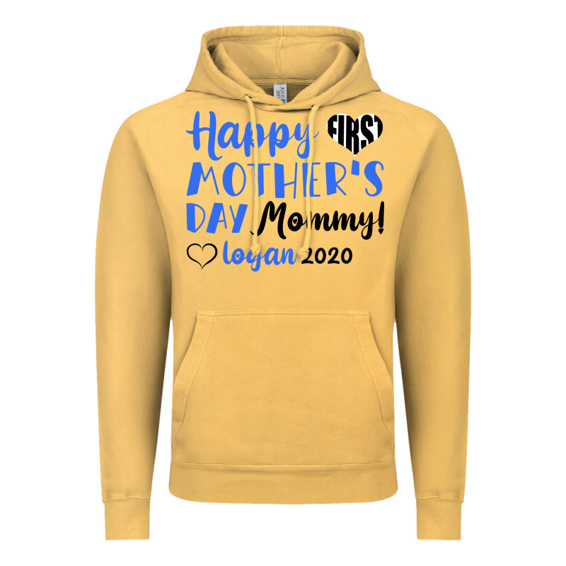 Happy First Mother's Day Mommy! Logan 2020 Vintage Hoodie by Bettercallsaul | Teevron