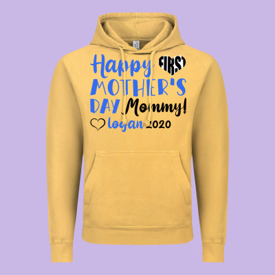 Happy First Mother's Day Mommy! Logan 2020 Vintage Hoodie Designed By Bettercallsaul