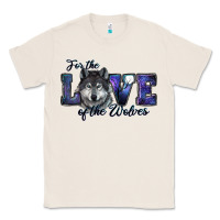 Natural For The Love Of The Wolves Classic Tee - RanaPortraitStore