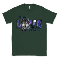 Sports Green For The Love Of The Wolves Classic Tee - RanaPortraitStore