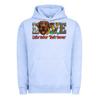 Pigment Grape Ice love labrador retriever Urban Hoodie - Artiststas