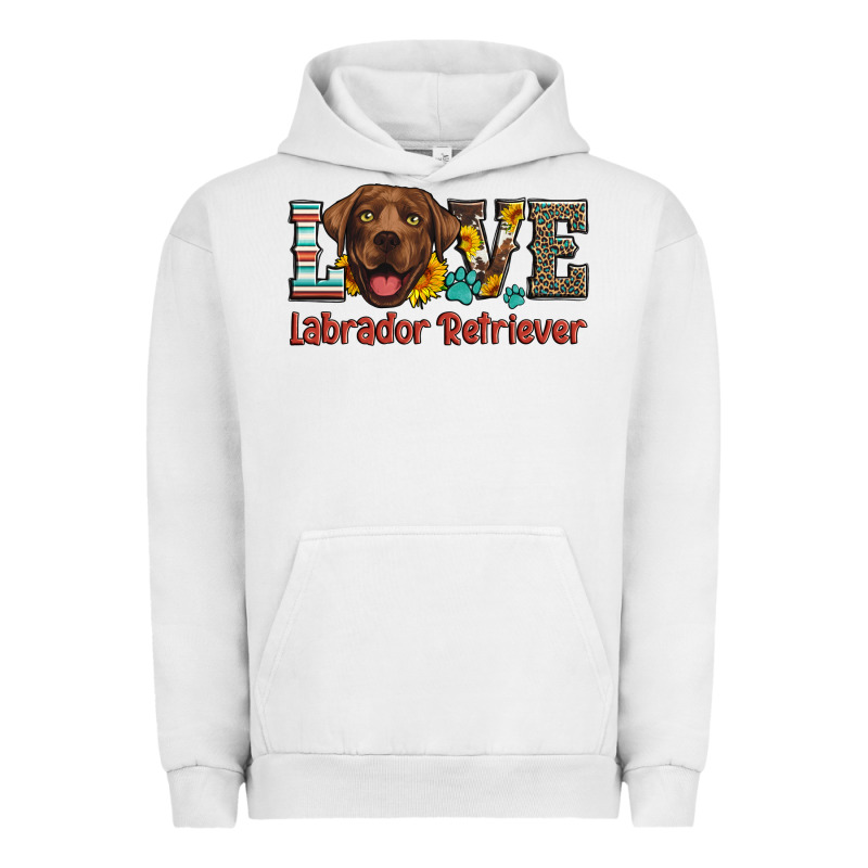 Love Labrador Retriever Urban Hoodie by Artiststas | Teevron