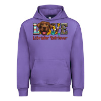 Tulip love labrador retriever Urban Hoodie - Artiststas