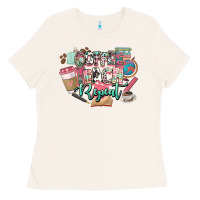 Bone coffee teach repeat teacher Ladies Tee - NancyCooperArtShop