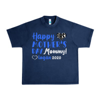 Navy happy first mother's day mommy! logan 2020 Urban Heavy Tee - Bettercallsaul